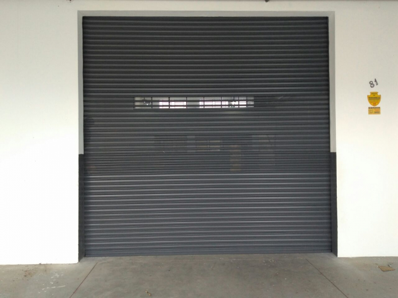 Portas de Aço Automática para Garagem Americana - Porta de Aço Automática Comercial